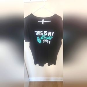 This is my fight v-neck T-shirt!